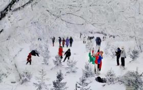 歲暮天寒 風(fēng)雪至歸，快來(lái)漢江源一睹冬雪風(fēng)采縮略圖