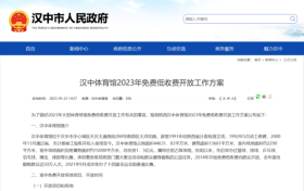 漢中體育館2023年免費(fèi)低收費(fèi)開放工作方案縮略圖