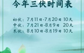 7月11日正式進入！長達40天！縮略圖