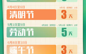 2024年最新放假通知縮略圖