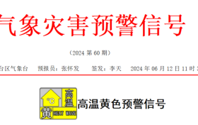 最高35℃以上！漢臺區(qū)發(fā)布高溫黃色預(yù)警！請注意防范縮略圖