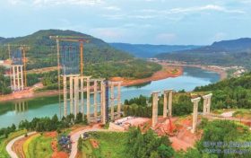 鎮(zhèn)廣高速通廣段進度條“刷新”縮略圖