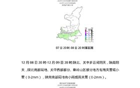 受短波槽東移影響 10日陜西省大部有雨雪天氣縮略圖 受短波槽東移影響 10日陜西省大部有雨雪天氣縮略圖