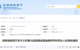 省級(jí)學(xué)科帶頭人名單公布！漢中這些老師入選→縮略圖