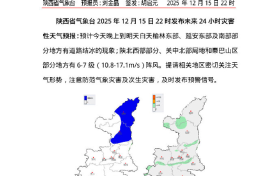 降溫、大風(fēng)！陜西發(fā)布最新天氣預(yù)報(bào)！雨雪時(shí)間就在→縮略圖